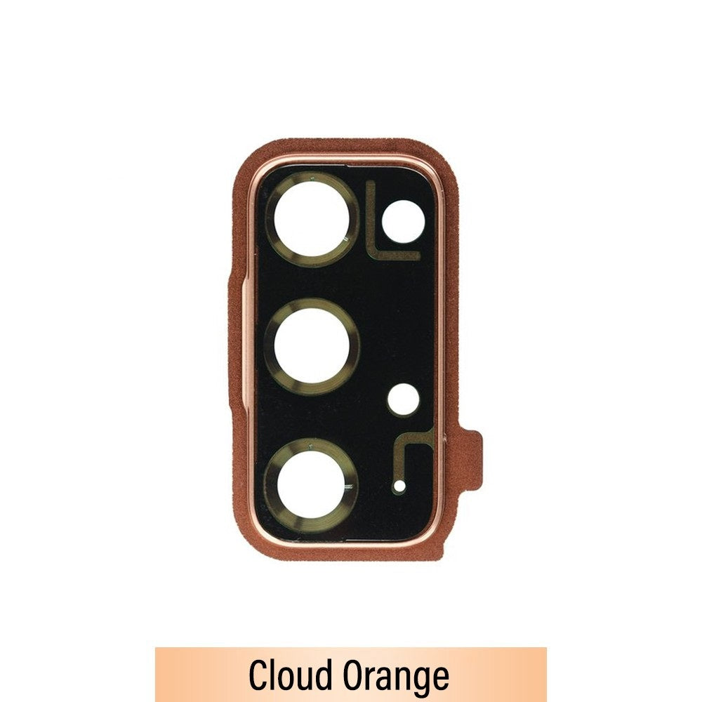 Rear Camera Lens Back Glass Cover for Samsung Galaxy S20 FE G780F / G781B GH98-46057F (Gold)-Cloud Orange Rear Camera Lens Back Glass Cover for Samsung Galaxy S20 FE G780F / G781B GH98-46057F (Gold)-Cloud Orange